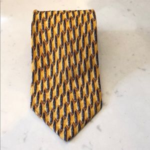 Ermenegildo Zegna ink pen design tie
